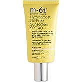 m-61 Hydraboost Oil-Free Sunscreen SPF 40 | Lightweight, Oil-Free SPF 40 With A Power-Packed Peptide, Vitamin B5, Tamarind, 1.7 Fl Oz