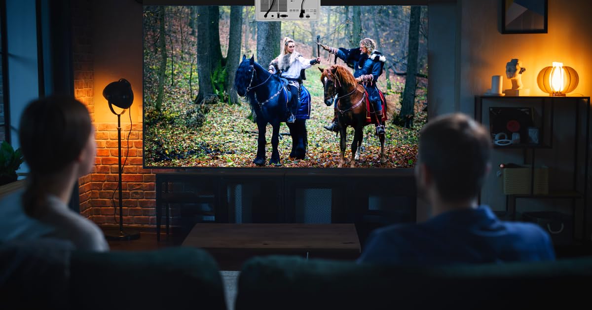 Optoma UHD35STX 4K UHD Short Throw Gaming and Home Entertainment Projector