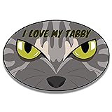 Magnet Me Up Anime I Love My Tabby Cute Cat Breed