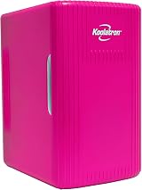 Koolatron Retro Mini Fridge 6L 12V AC/DC Portable Cooler Warmer Pink view 7