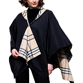 Rainraps Rain Poncho Jacket Waterproof Rain Cape | One-Size Reversible Rainproof Lightweight &amp; Fast-Drying | Hooded Wrap