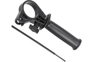 CoCud Adjustable Side Front Auxiliary Hammer Handle, 41-44mm Range Replacement Hammer Drill Side Handle - (Applications: for 