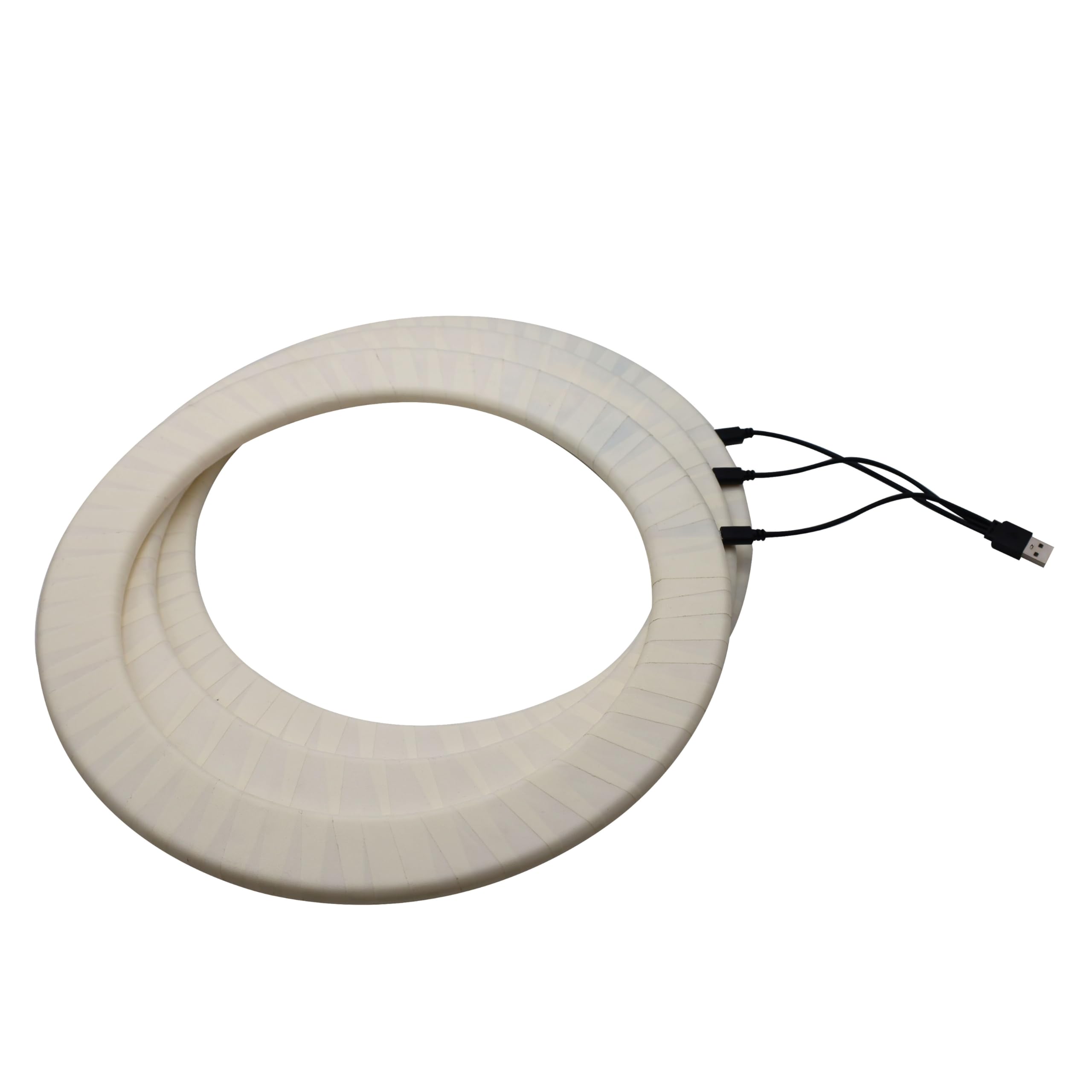 Led Juggling Rings Rechargeable Light Up Juggling Rings Multiple Colors with Charger Set of 3