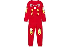 Shanleaf-Cat Superhero Boy's Cotton Basic Shirt Set Children's Cartoon Spider Basic Layer Long Singlet 2-piece Set