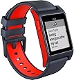 Pebble 2 + Heart Rate Smart Watch- Black/Flame