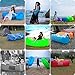 LAMTWEK Fast Inflatable Couch,Air Sofa for Break,Indoor or Outdoor Portable air Lounger with Carrying Bag,Stake for Travelling, Camping, Hiking, Park and Beach Parties & Festival Accessoriesthumb 3