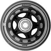 Rollerblade 80mm XT Wheelkit with SG7 Bearings, 8 Pack