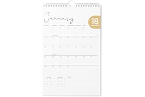 Calendar 2024 - Vertical 11x17 2024 Wall Calendar Runs Until June 2025 - Easy Planning with the 2024 Calendar - Aesthetic Wall Calendar 2024-2025 Monthly - Karto - Cursive