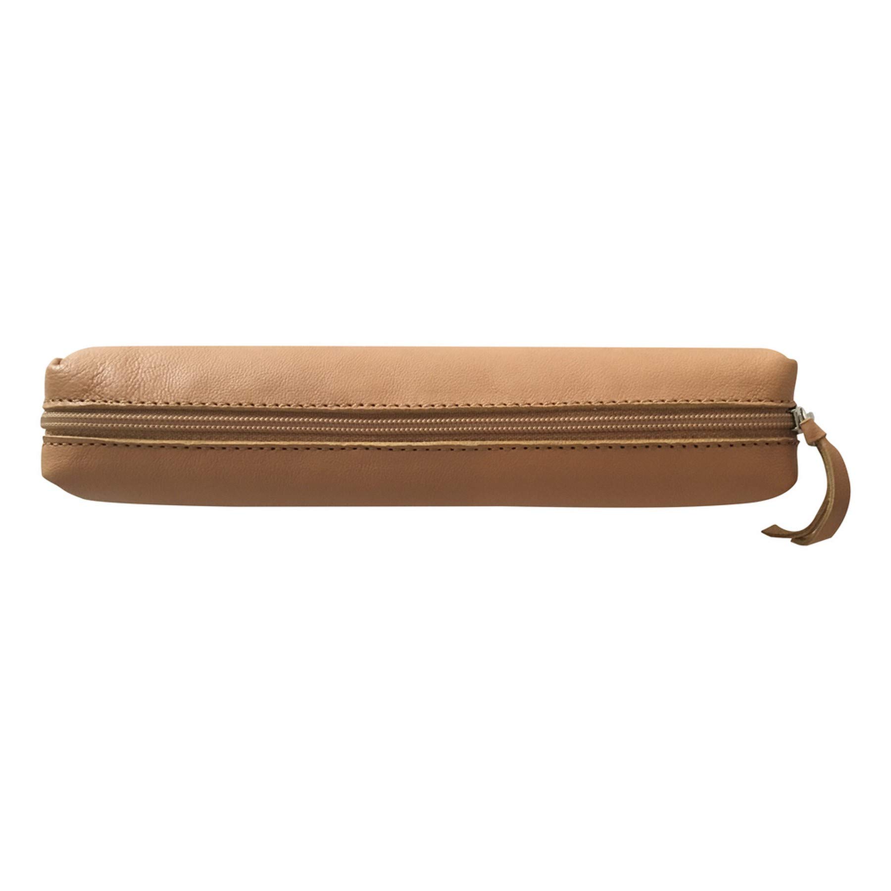 Clairefontaine Cuir Naturel Pencil Cases, 20 cm, Beige (Naturale)