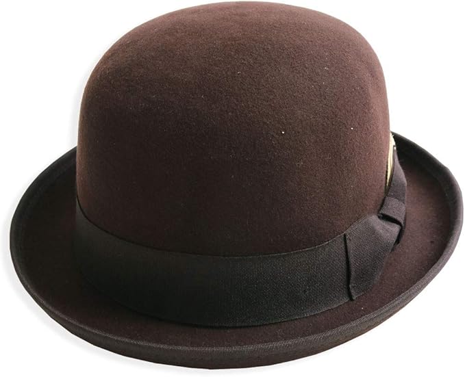 Amazon Quintetto ウール ボーラーハット メンズ レディース ハット 山高帽 チャップリン 帽子 Hat 56cm 57cm 58cm 59cm 60cm 26 699f0049 ハット 通販