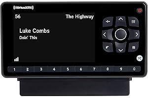 SiriusXM SXEZR1V1 Onyx EZR Satellite Radio with Vehicle Kit - Enjoy SiriusXM in Your Existing Car Stereo and Beyond with This Dock and Play Radio
