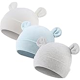 Cotton Newborn Baby Girls Hat Spring Newborn Boys Hat Cute Rabbit Infant Beanie
