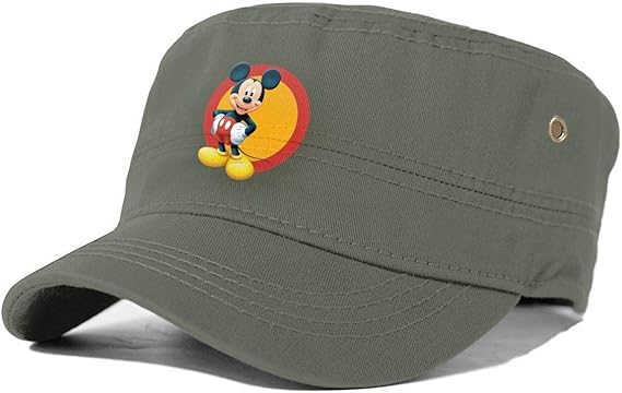 Amazon Co Jp Missy 個性的な 大人着 レディース 野球帽 アメリカ テレビ アニメ ミッキー ネズミ キャラクター プリント 自転車 帽子 ハット 無地 つば長 ソフト 日焼け止め 紫外線防止 Moss Green 服 ファッション小物