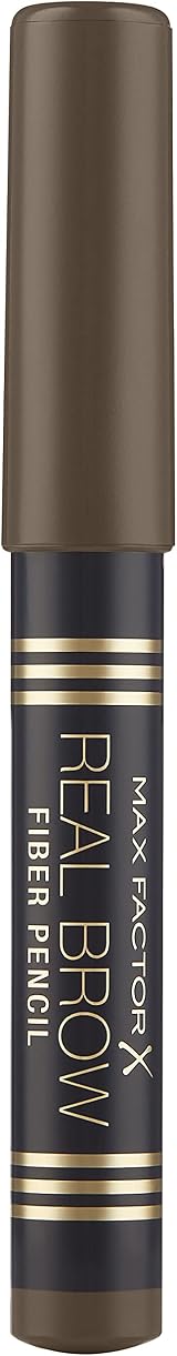 Max Factor Real Brow Fiber Pencil 1.7G 003 Medium Brown Eyebrow Definer view 1