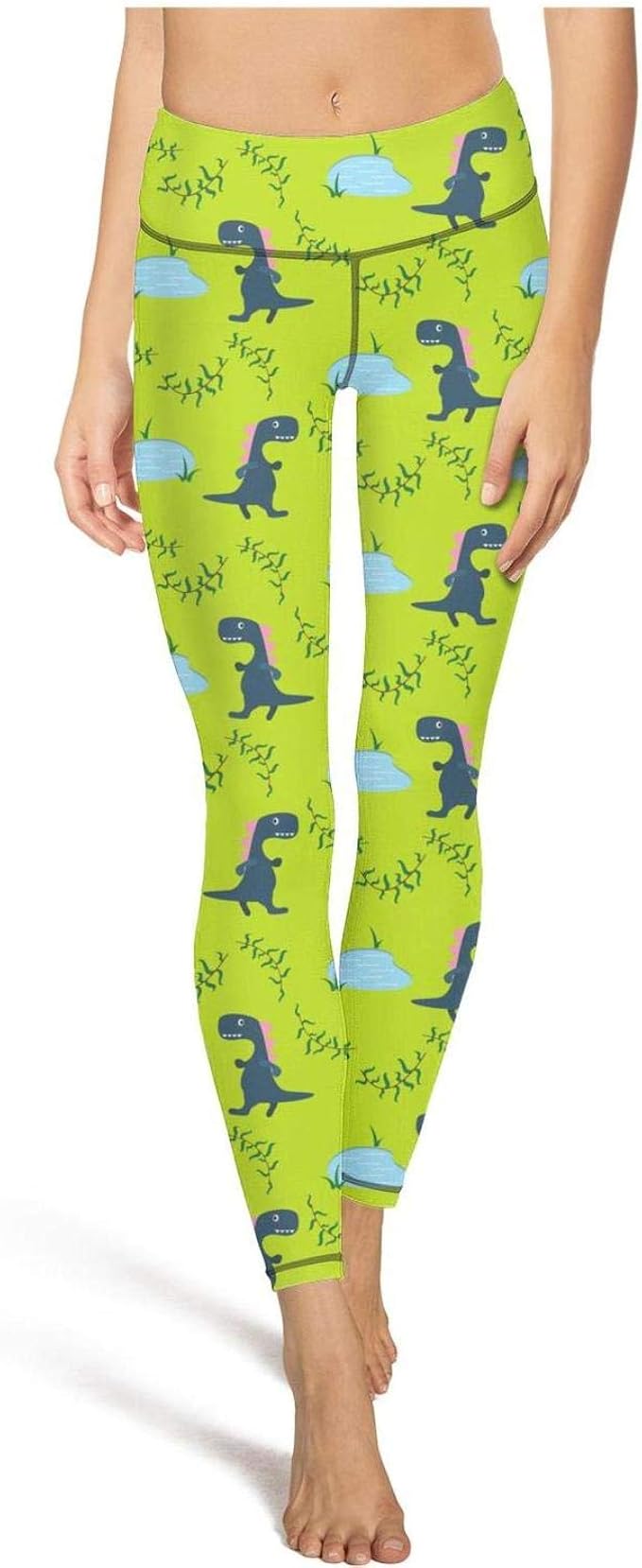 Workout Tights Dinosaur Running Leggings Dinosaur Running Leggings