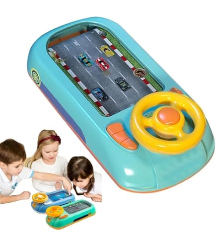 Racing Car Steering Wheel Toy Musical Racing Adventure Car Steering Wheel Toy - Interactive Driving Simulator For Toddlers Age 3+ With Sounds & Lights Driving Simulator Kids