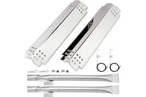 Rocfan Replacement Parts for Nexgrill 2 Burner 720-0864M 720-0864, Nexgrill 720-0864M Replacement Parts, Nexgrill 720-0864 Replacement Parts, Stainless Steel