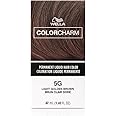 WELLA Color Charm Permanent Liquid Hair Color for Gray Coverage, Light Brown