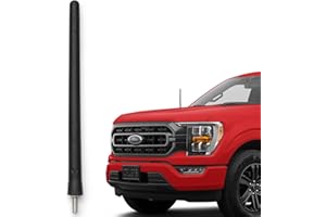 AntennaMastsRus - The Original 6 3/4 INCH is Compatible with Ford F-150 / F-150 Raptor (2009-2019) - Short Rubber Antenna - R