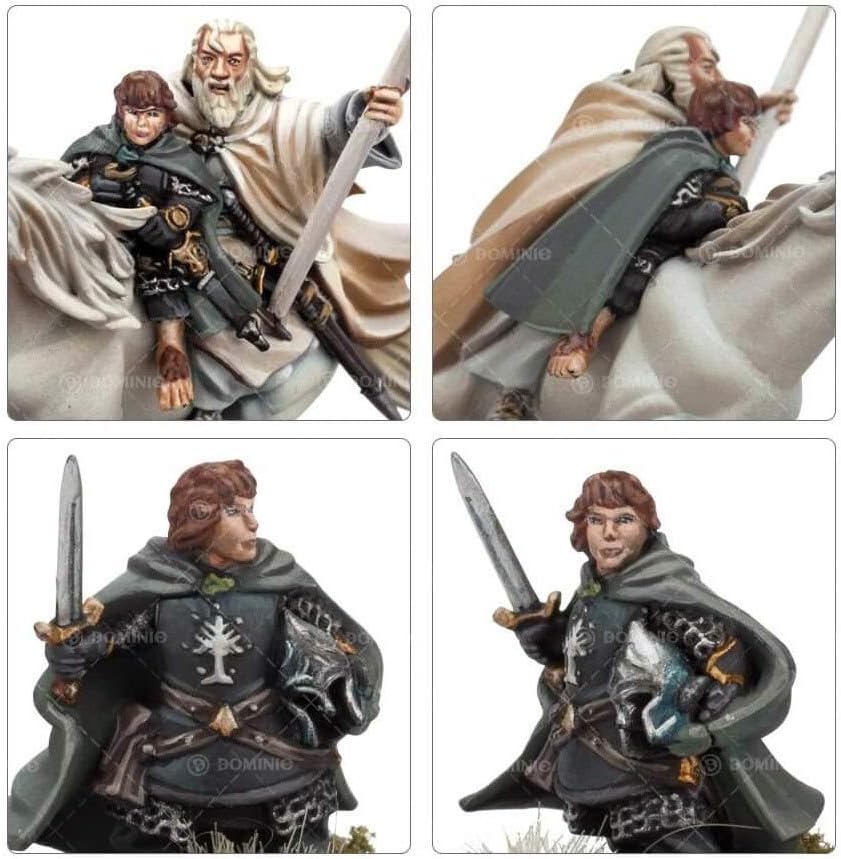 Games Workshop - Middle Earth - Lord Of The Rings: Gandalf The White & Peregrin Took, Multicolor, Small - Image 4