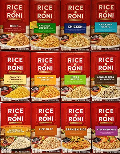 Rice A Roni Variety Pack of 12 Flavors | Pricepulse