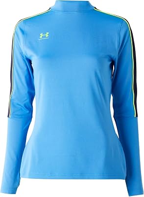 UA W Challenger Couche intermédiaire Bleu Atlantis/Jaune Haute visibilité - XL