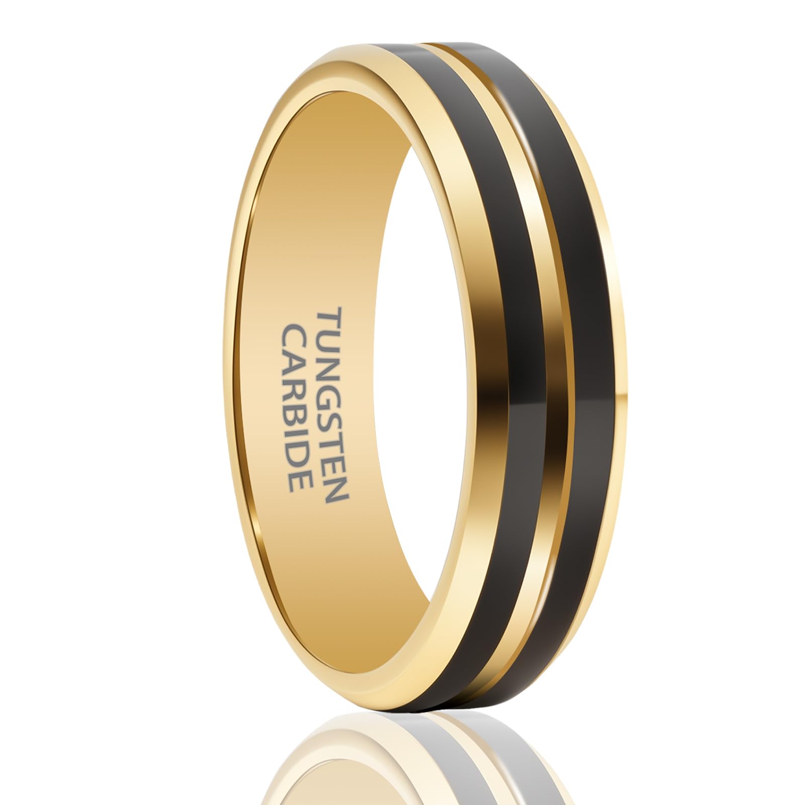SX.man&sog 6mm Tungsten rings for Men or Women,Two