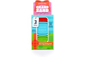 Chuckle & Roar - Grand Sand Holiday Present - Tactile Arts and Crafts - Sensory and Fidget Fun - Great for Toddlers