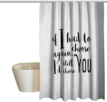 Amazon Com Genhequnan Romantic Geometric Shower Curtain If I Had