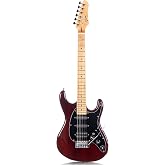 Grote Electric Solid Body Guitar Modern-GST For Beginners (Mocha)