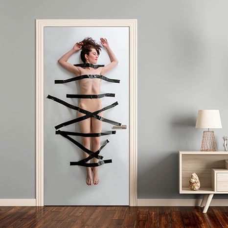 murando - Türtapete selbstklebend 90x210 cm Vliesleinwand Fototapete Tapete Türpanel Türposter Türaufkleber Türsticker Nackte