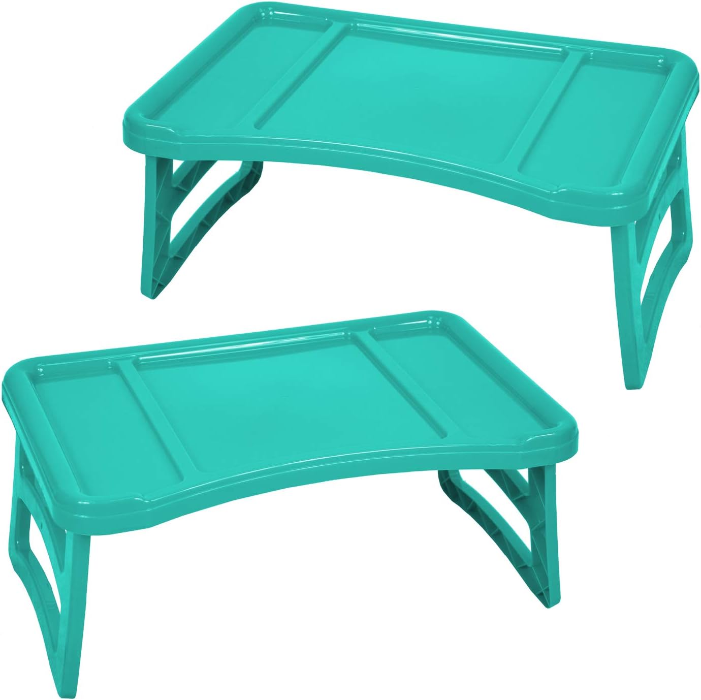 Breakfast in Bed Plastic Colour Folding Serving Tray TV Dinner Meal