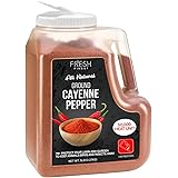Cayenne Pepper Powder Bulk 5 LB All Natural Red Pepper Spice 50,000 SHU Heat, Commercial and Home Cooking
