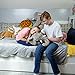 Stuffed Elephant Fluffy Giant Elephant Stuffed Animal Durable Elephant Plush Toy Large Soft Toy Gifts For Kids 24 Inches 1kg Grey
