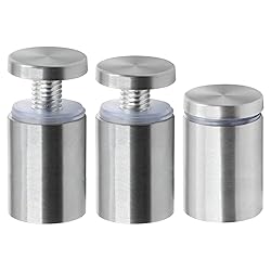 Luomorgo 8 Pcs 1" x 1-5/8" Stainless Steel Standoff