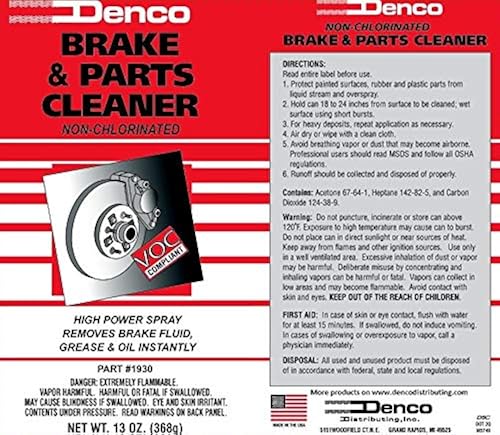 thumbnail image 2 of Denco Brake & Parts Cleaner - 15.3 FL OZ - Pack Of Oman 2 of 14