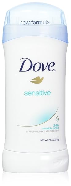 DOVE DEODORANT 2.6 OUNCE INVISIBLE SOLID SENSITIVE SKIN...