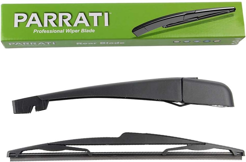 PARRATI Rear Windshield Wiper Arm with Blade and Nut Cap for (20072012