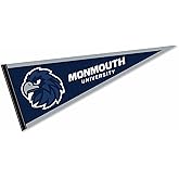 Monmouth Hawks Logo Pennant Flag