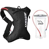 USWE Outlander Moto Hydration Pack, Running, Hiking Hydration Backpack with Water Bladder, Hydropack for Men and Women, Backpack Gear and Equipment for Cycling, MTB