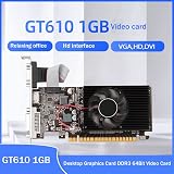 SUNXUE GT610 Graphics Card 1GB DDR3 64Bit Small Chassis VGA HD DVI Desktop PC view 5