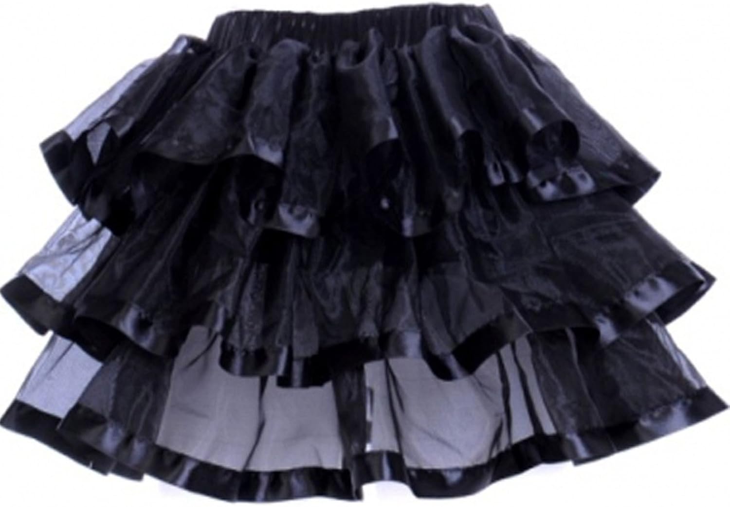 Yummy Bee - Tutu Skirt Women - Fancy Dress Costume - Adult Burlesque - Plus Size (Women:22-24, Black), 6XL
