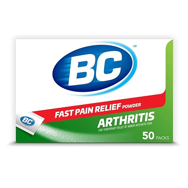 BC PAIN RELIEF POWDER, ARTHRITIS PAIN, 50 CT (PACK OF 1)