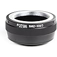 FocusFoto FOTGA Adapter Ring for M42 42mm Screw Mount Lens to Olympus Pen and Panasonic Lumix Micro Four Thirds (MFT, M4/3) Mount Mirrorless Camera Body
