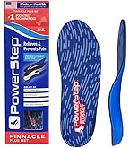 PowerStep Pinnacle 3/4 Length Ultra-Thin Orthotic Shoe Insoles With Neutral Arch Support For Plantar Fasciitis - Walmart Supplies - View #3
