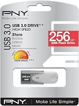 PNY Attaché 4 256GB USB 3.0 Memory Stick Flash Drive Portable Storage view 6