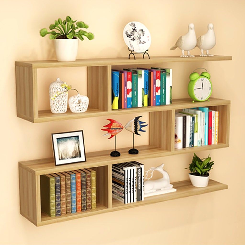 Li Jing Home Regale Kreative Wandregale Wall Mount Wandhalterungen Wand Hangende Schranke Schranke Einfache Wandschrank Regale Bucherregale Color Weiss Amazon De Kuche Haushalt