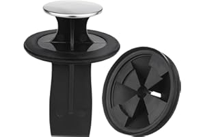 Garbage Disposal Splash Guard, with Waste Disposal Shovel for InSinkErator Evolution Series 3 3/8" QCB-AM Sink Baffle Rubber Drain Cover Upgraded Removable Quiet Collar Strainer Insert Ullnosoo