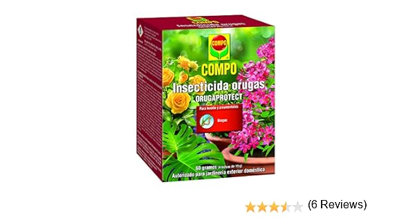 Compo 2062002011 Insecticida Orugas 60Gr, 17x13x7 cm: Amazon.es ...