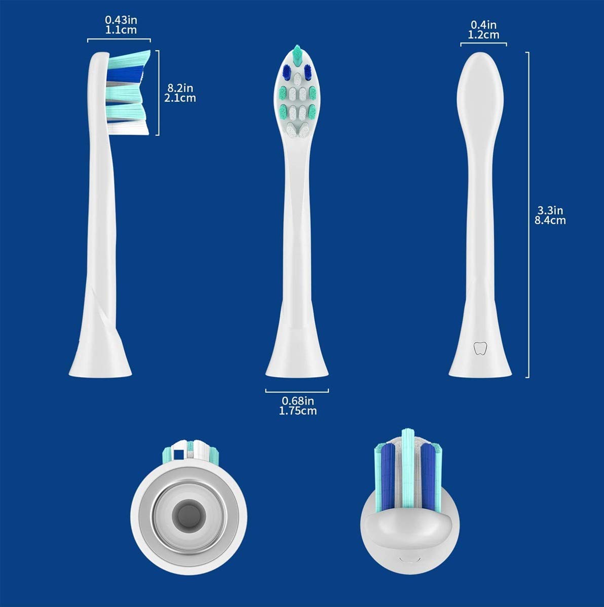 Brand New Replacement Toothbrush Head for Philips Sonicare 4100 5100